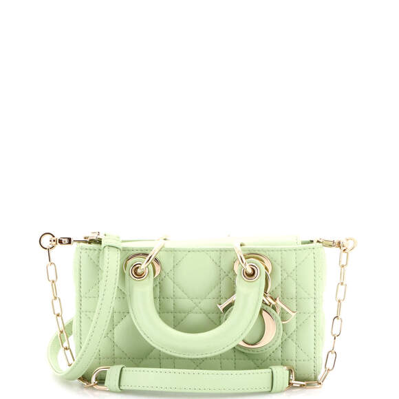 Christian Dior Handbags - Christian Dior Micro Lady D-Joy Bag Cannage Quilt Lambskin